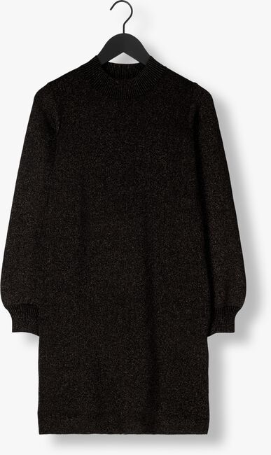 Zwarte OBJECT Mini jurk OBJREYNARD L/S KNIT DRESS - large