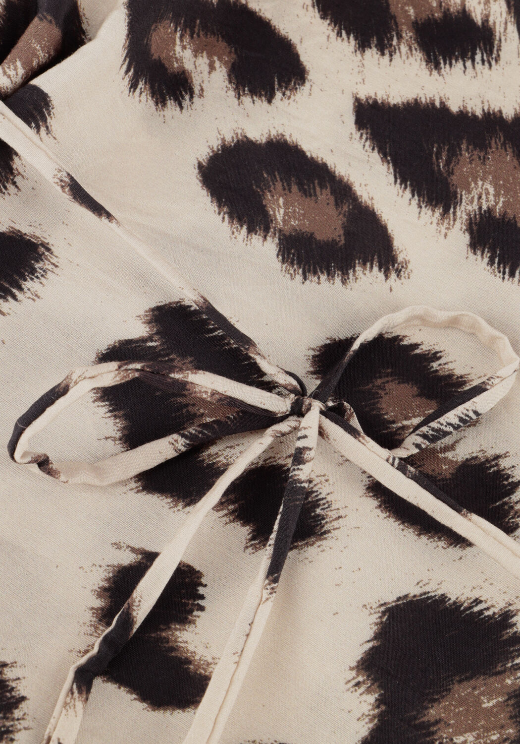 Beige MSCH COPENHAGEN Midi jurk MSCHMANISA TAILA 3 4 DRESS AOP - large