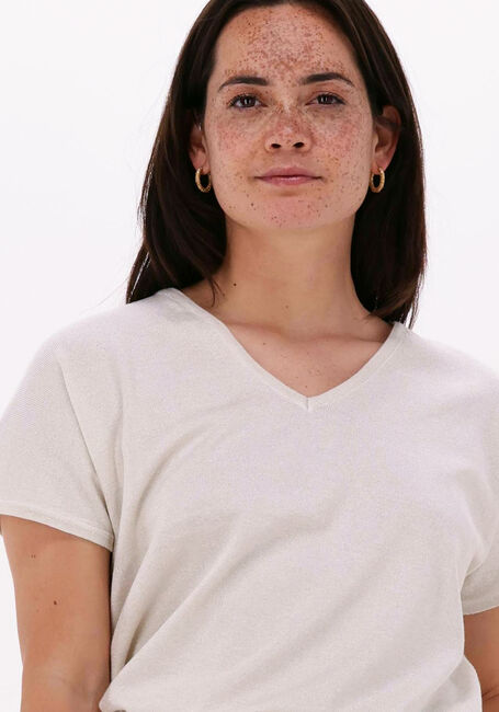 Gebroken wit YDENCE Top KNITTED TOP EMBER - large