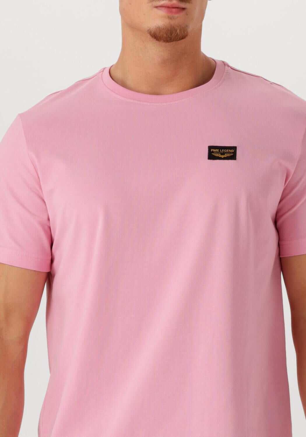 PME LEGEND Heren Polo's & T-shirts Guyver Tee Roze