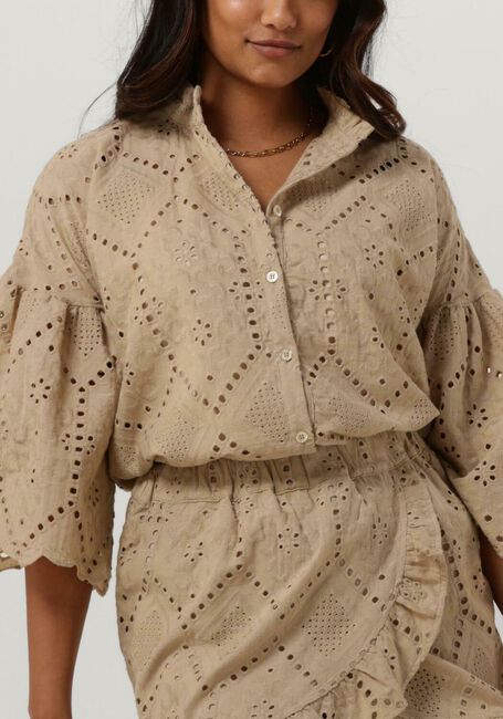 Beige AMAYA AMSTERDAM Blouses JAGGER BLOUSE - large