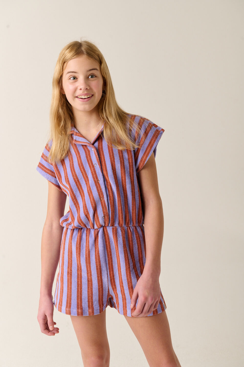 Paarse TUMBLE 'N DRY Playsuits LA BARRE DEUX - large