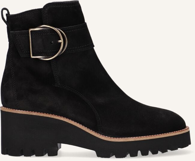 Zwarte PAUL GREEN Enkellaarsjes 9763 Zwarte PAUL GREEN Enkellaarsjes 9763 - large