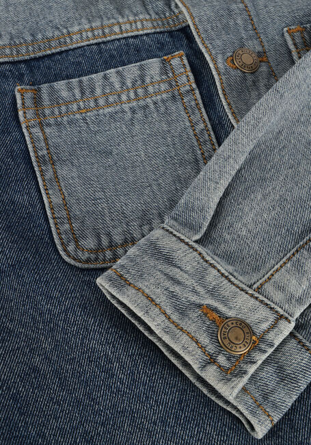 Lichtblauwe RYLEE + CRU Overhemd PATCHWORK OVERSHIRT LIGHT WASHED DENIM Lichtblauwe RYLEE + CRU Overhemd PATCHWORK OVERSHIRT LIGHT WASHED DENIM - large