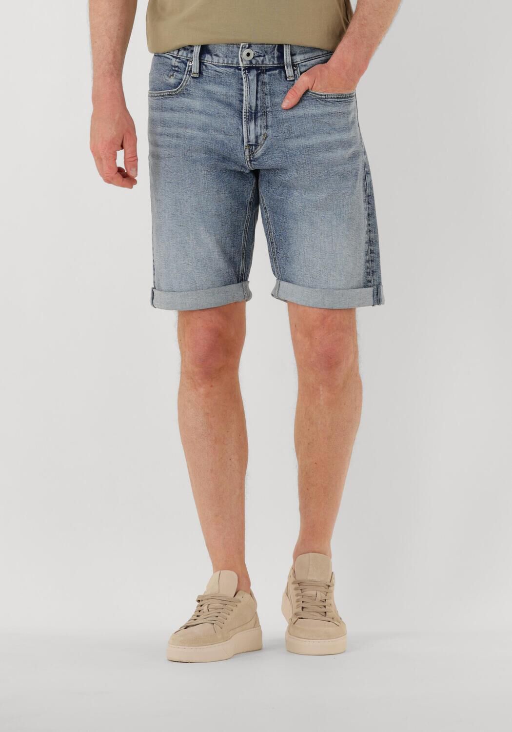 G-Star Raw Slim fit korte jeans met steekzakken model 'Mosa'