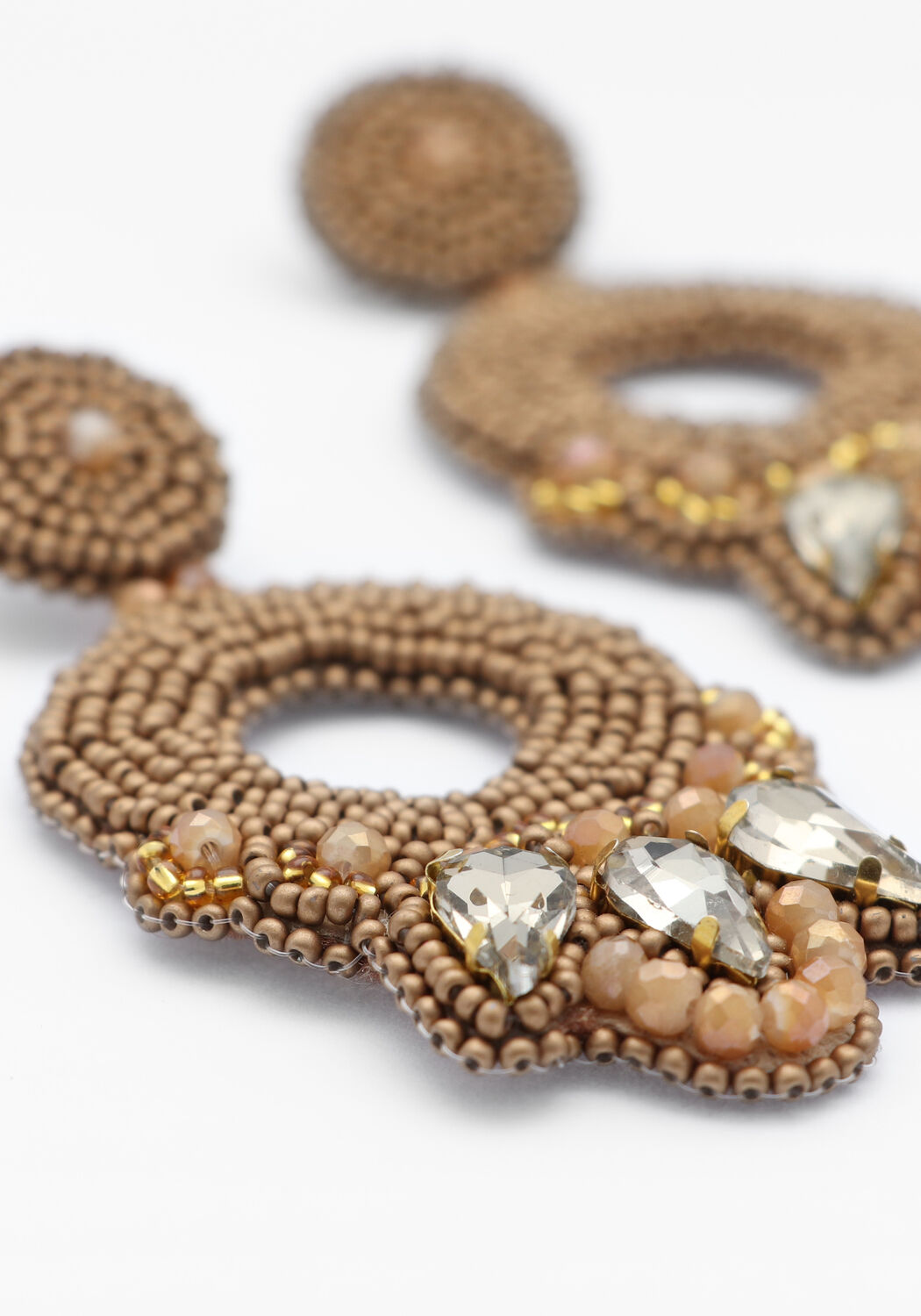 Goudkleurig PAULIE POCKET Oorbellen STATEMENT SPARK EARRINGS - large