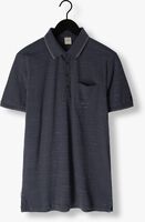Donkerblauwe CAST IRON Polo SHORT SLEEVE POLO INJECTED COTTON PIQUE