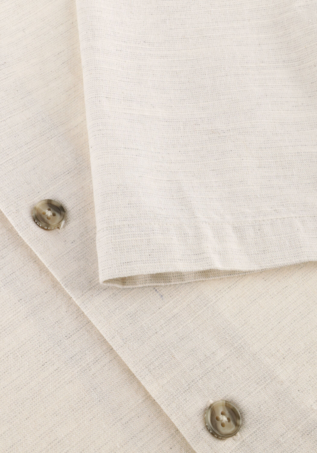 Ecru THE GOODPEOPLE Casual overhemd SLIN - large