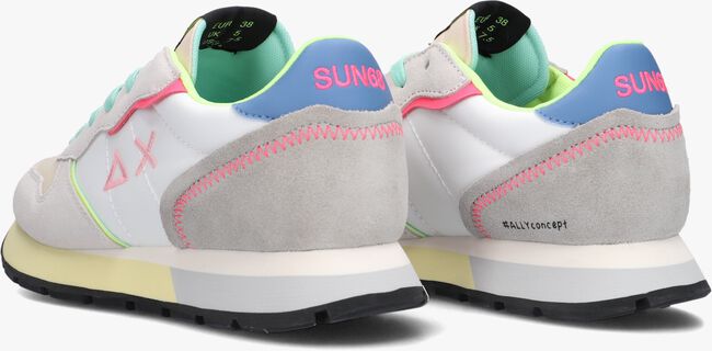Witte SUN68 Lage sneakers ALLY COLOR EXPLOSION - large