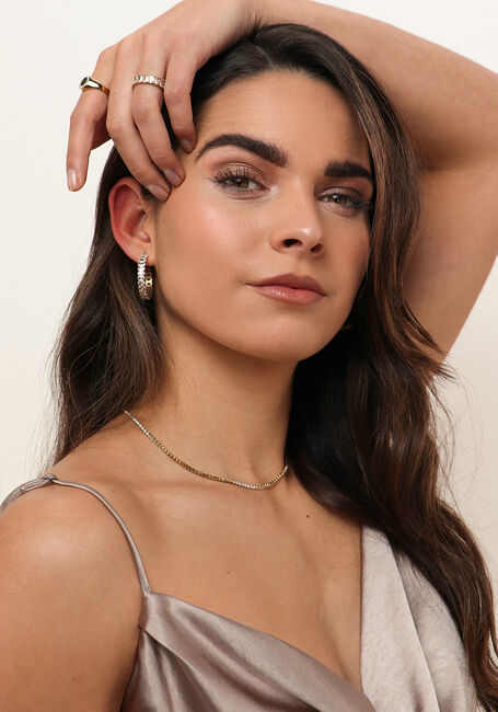 Goudkleurig NOTRE-V Kettingen NECKLACE STRASS - large