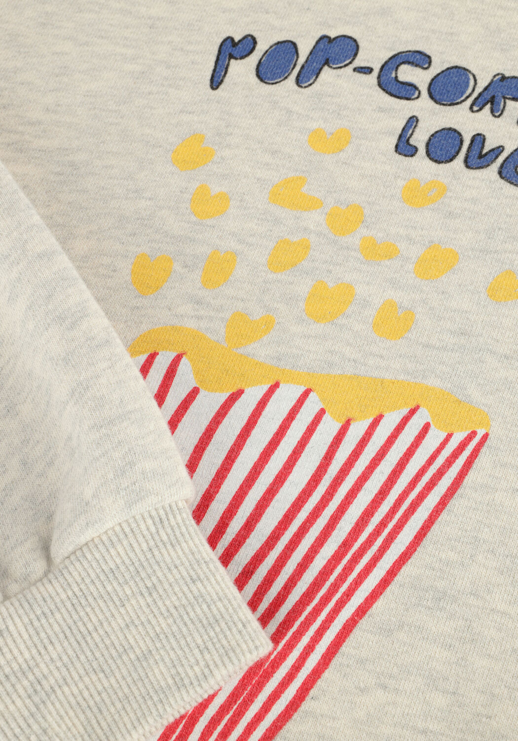 Gebroken wit Jelly Mallow Sweater POPCORN LOVER SWEATSHIRT - large