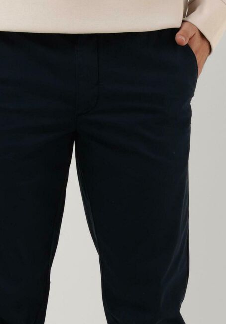 Donkerblauwe TOMMY HILFIGER Pantalon CHELSEA SATIN GMD - large
