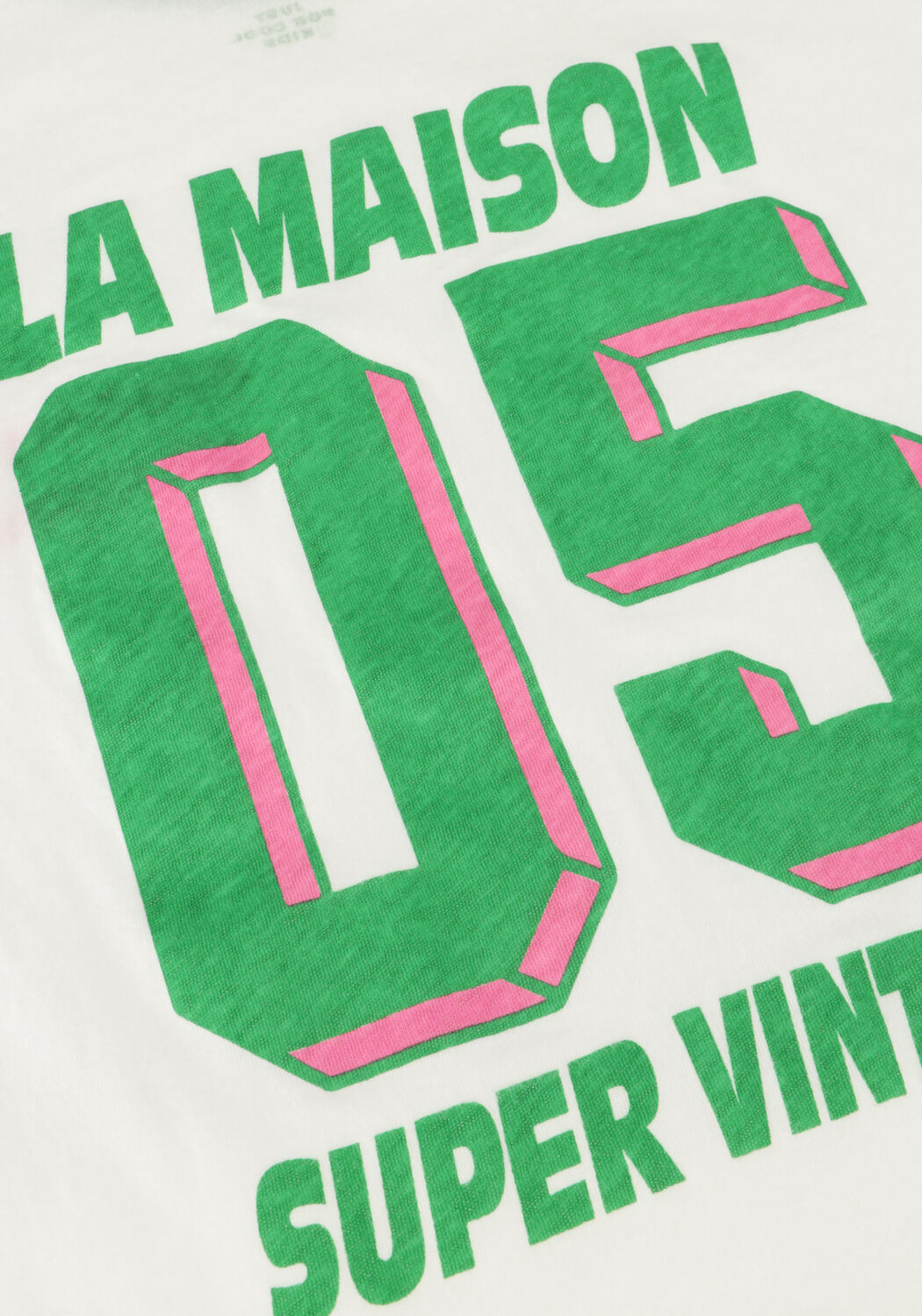 Witte AMERICAN VINTAGE T-shirt GAMIPY - large