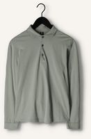 Groene PROFUOMO Polo POLO LONG SLEEVE LS Groene PROFUOMO Polo POLO LONG SLEEVE LS - medium