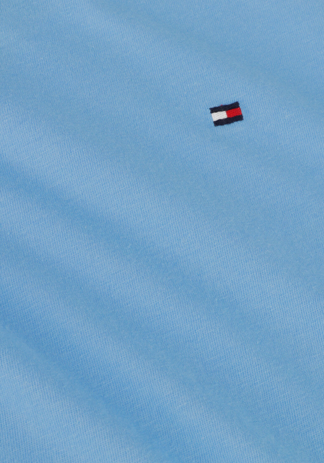 Lichtblauwe TOMMY HILFIGER T-shirt ESSENTIAL COTTON TEE S/S - large