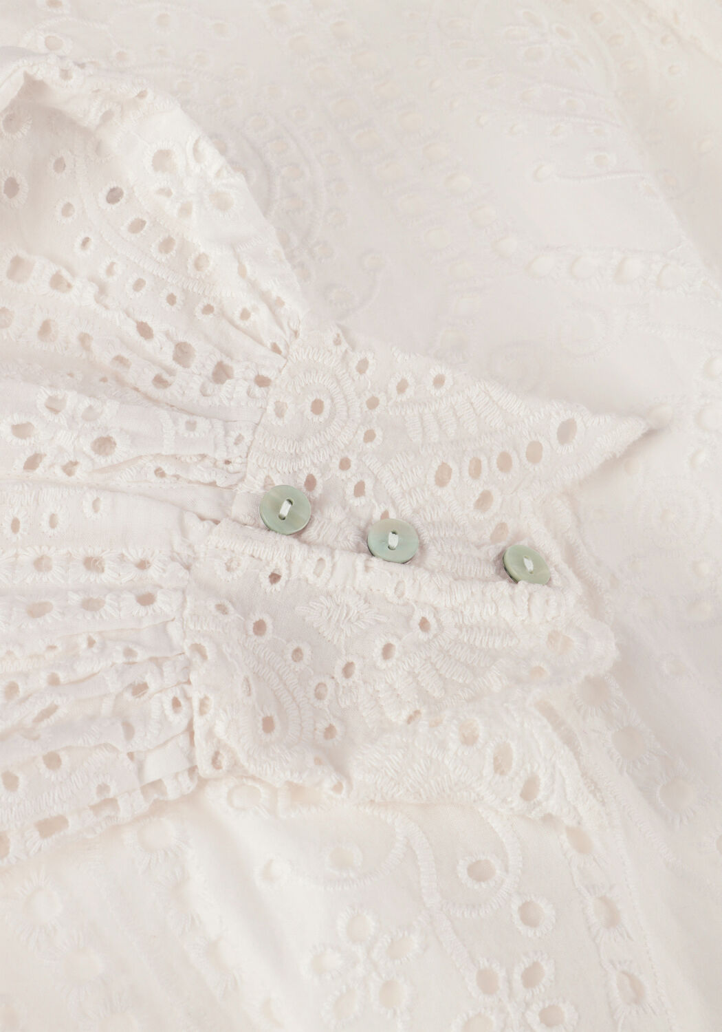 Witte Y.A.S. Mini jurk YASHOLI LS BELT DRESS S. - large