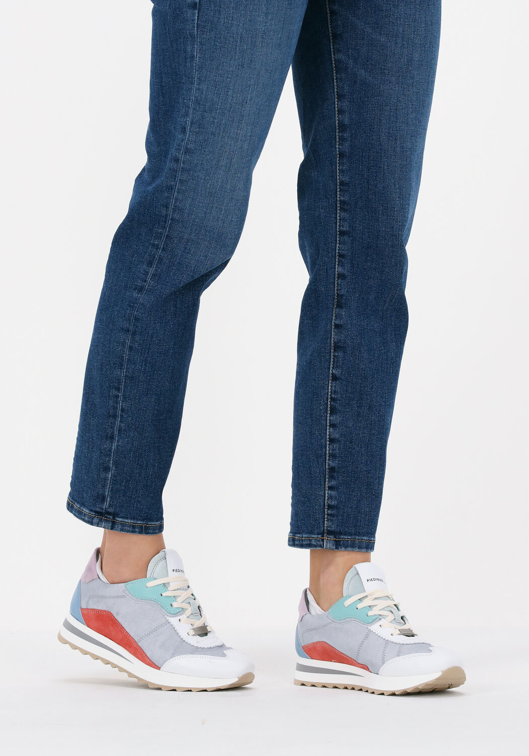 Blauwe PIEDI NUDI Lage sneakers 2487-03 - large