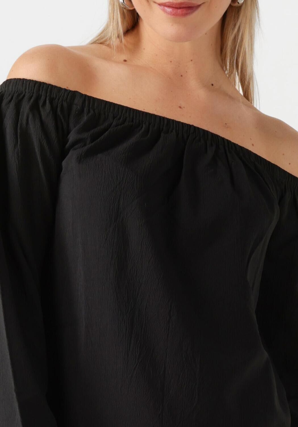 REFINED DEPARTMENT Dames Blouses Montana Zwart