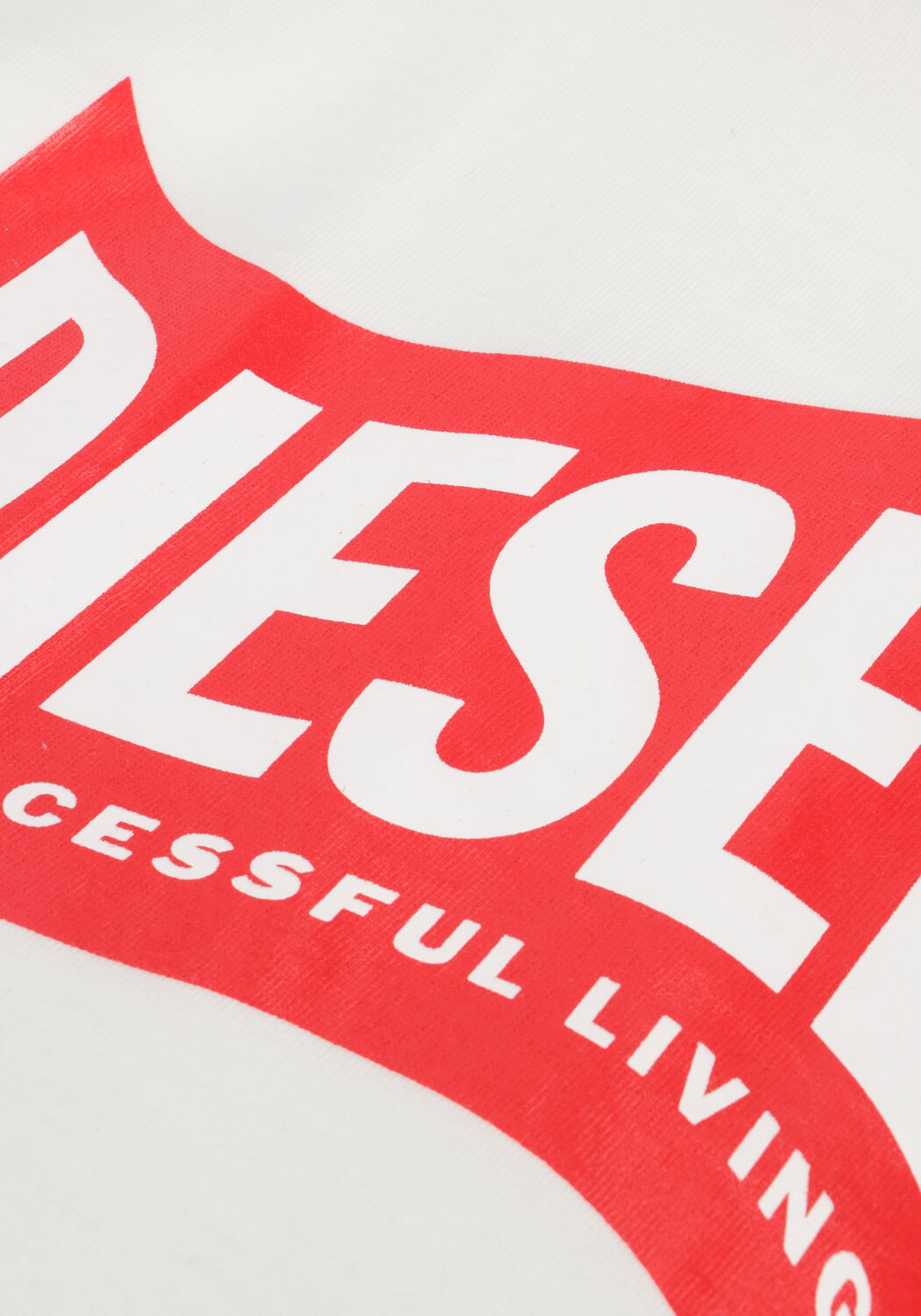 Witte DIESEL T-shirt TLINB - large