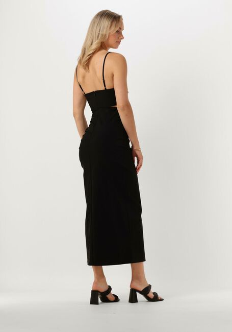 Zwarte GESTUZ Midi jurk BLINAGZ DRESS - large