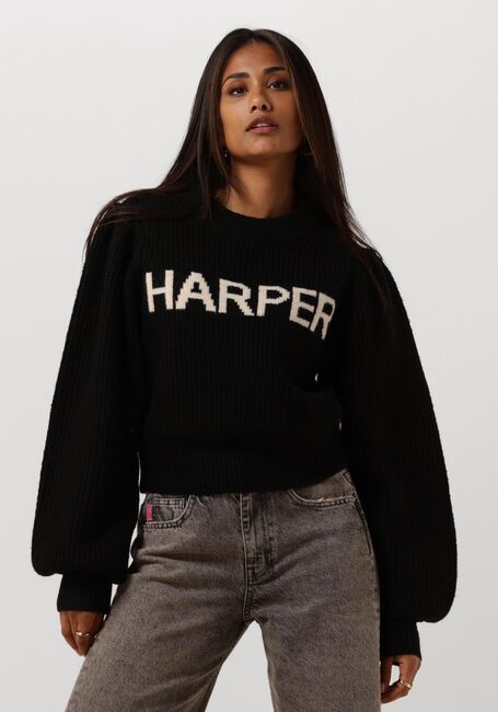 Zwarte HARPER & YVE Trui LYSANNE-JU - large