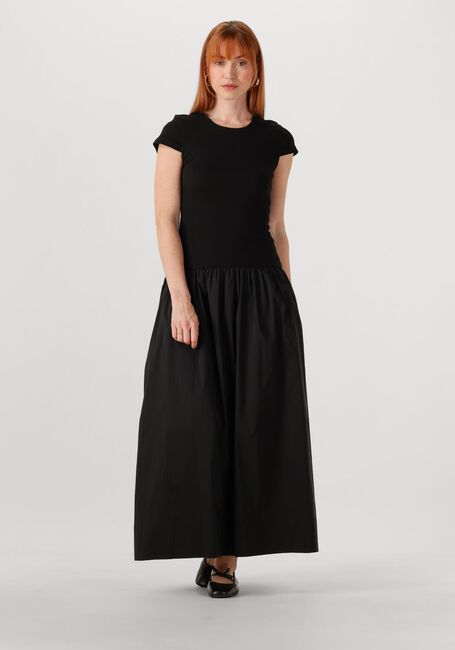 Zwarte NEO NOIR Midi jurk TUSCANY DRESS - large