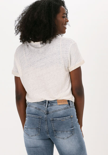 Witte SUMMUM T-shirt TEE FOIL COATED LINEN JERSEY - large