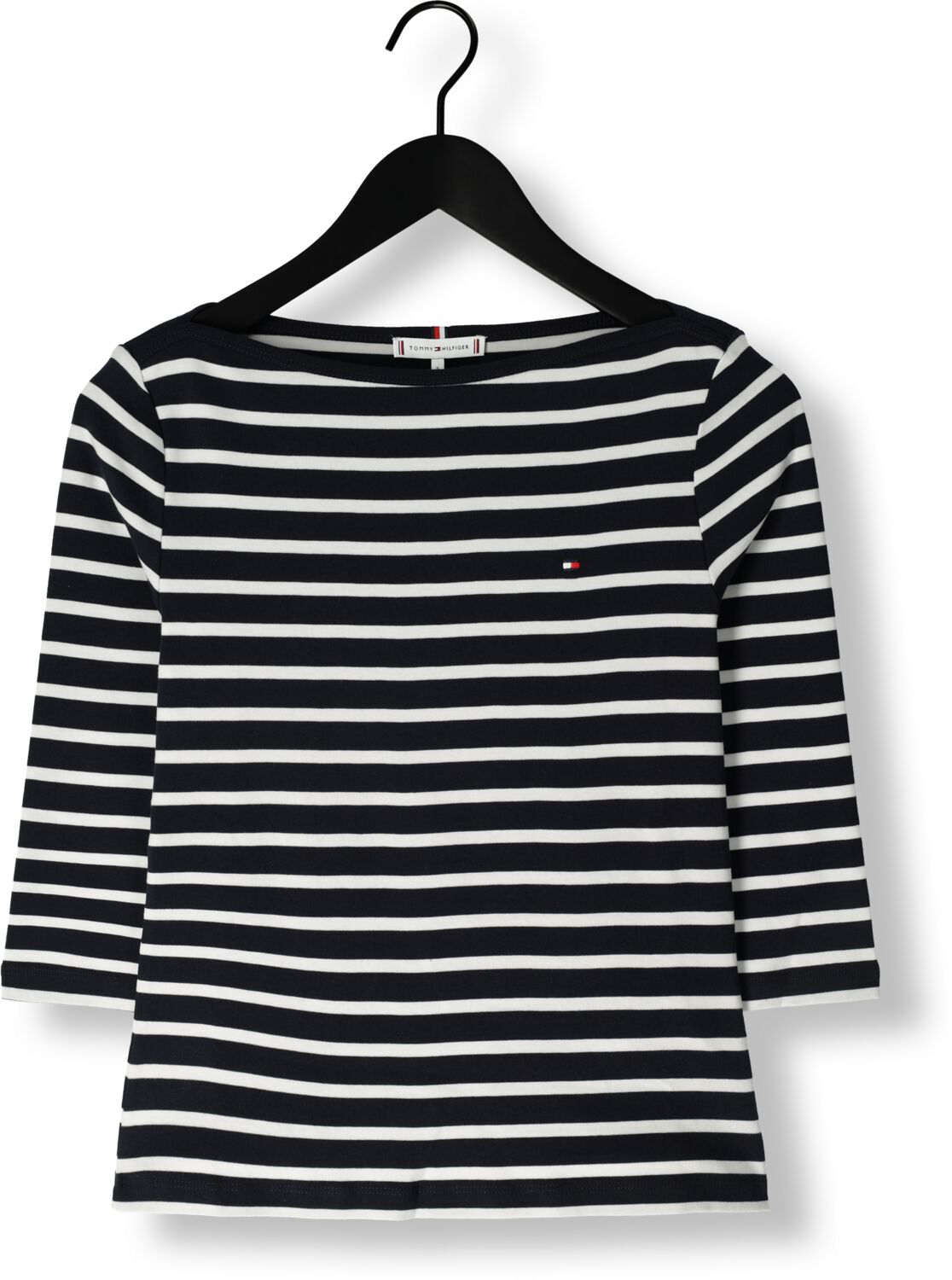 TOMMY HILFIGER Dames Tops & T-shirts New Cody Slim Boat-nk 3 4slv Blauw