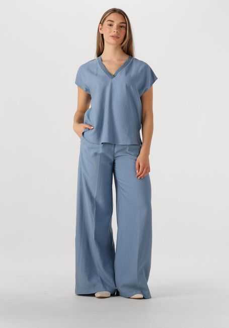 Blauwe ACCESS Wijde broek 53-5000-396 - large