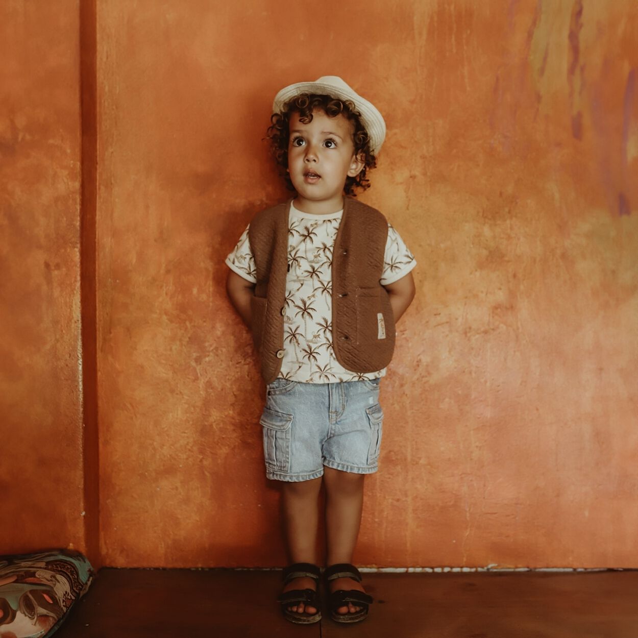 Blauwe YOUR WISHES Shorts PARRY - large