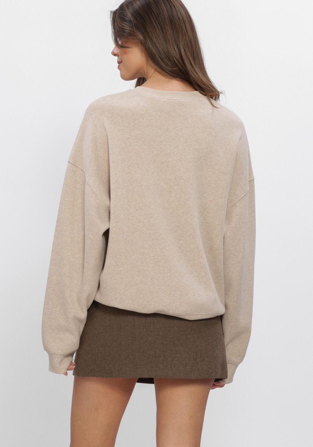 Beige ELEH Sweater EFW260273 - large