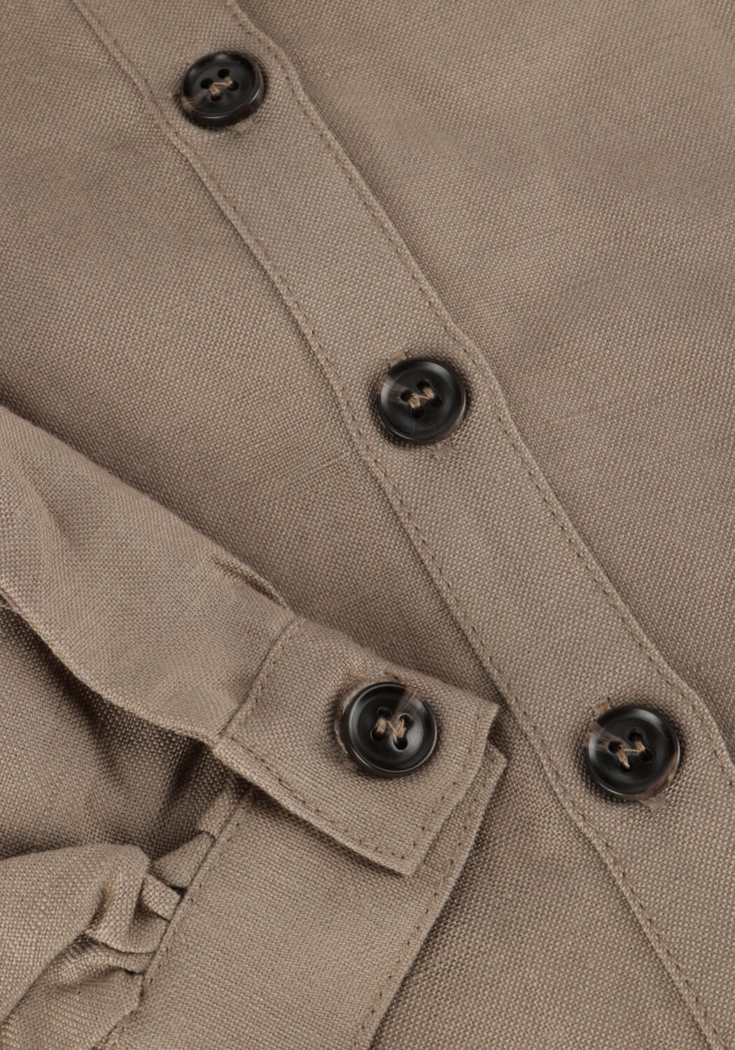 Taupe BAJE STUDIO Blouses MAIDA - large