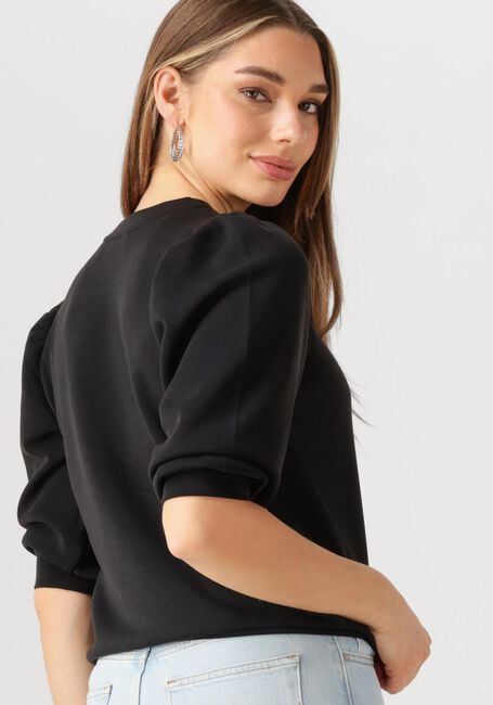 Zwarte SELECTED FEMME T-shirt SLFTENNY 3/4 SWEAT TOP - large