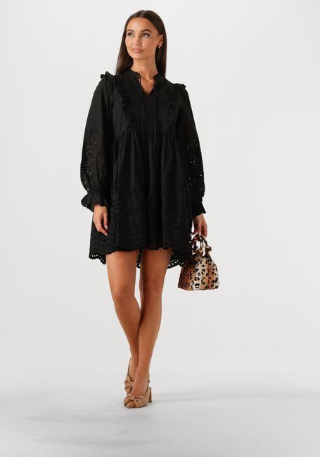 Zwarte Y.A.S. Mini jurk YASLUMA LS DRESS S. NOOS - large