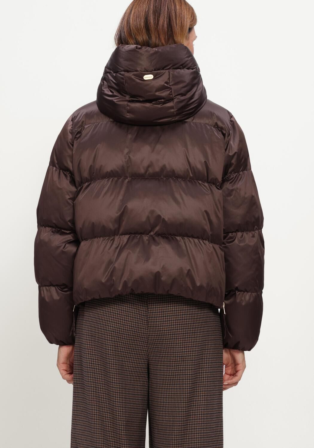 Bruine BEAUMONT Gewatteerde jas MARIAN JACKET - large