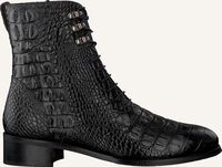 Zwarte PERTINI Veterboots 30399 - medium