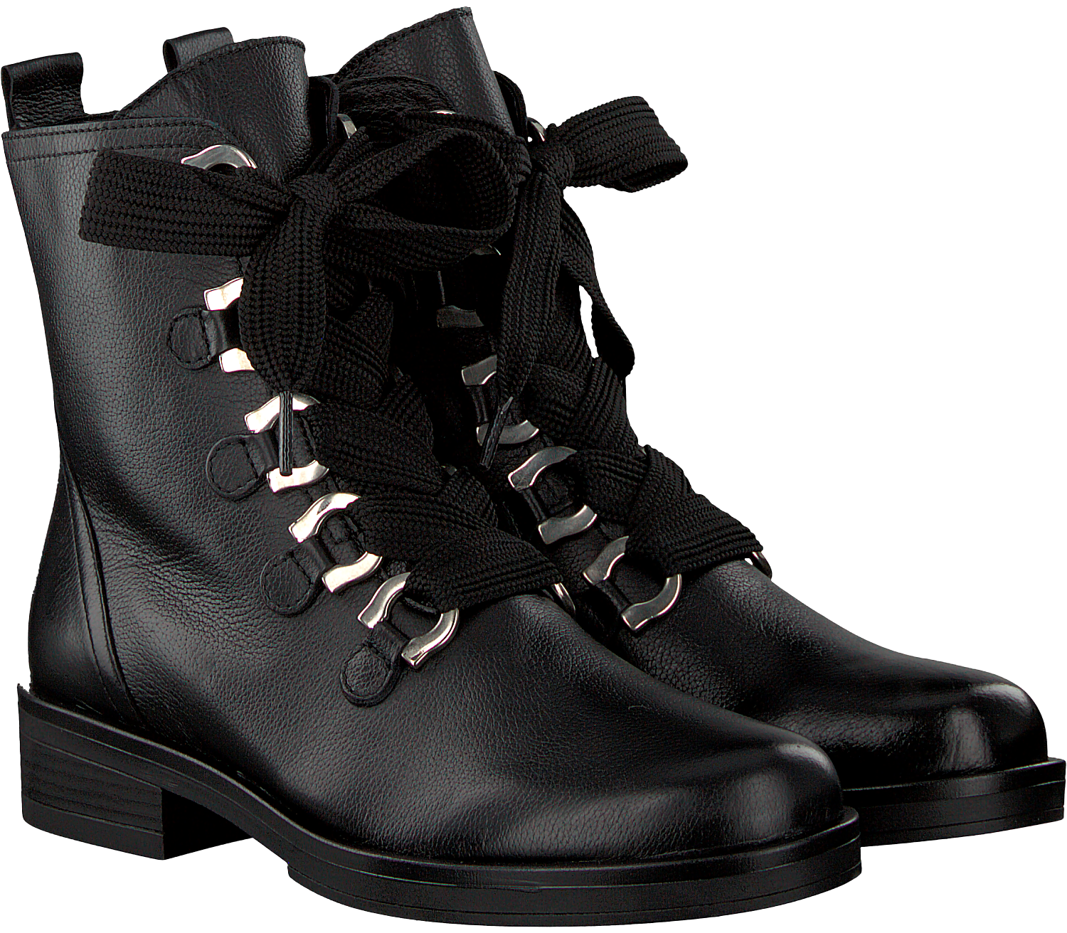 Zwarte GABOR Veterboots 660.1 | Omoda