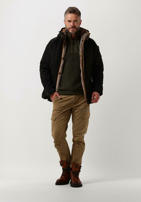 Zwarte PME LEGEND Parka's SEMI LONG JACKET SNOWPACK ICON 2.0 Zwarte PME LEGEND Parka's SEMI LONG JACKET SNOWPACK ICON 2.0 - large