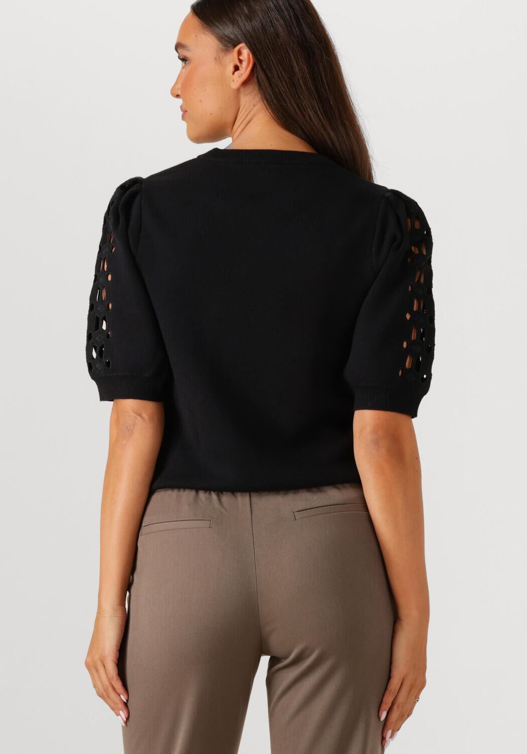 OBJECT Dames Truien & Vesten Objyuki S s Re Knit Pullover 140 Zwart