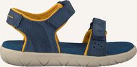 Blauwe TIMBERLAND Platte sandalen NUBBLE L/F STRAP SANDAL - medium
