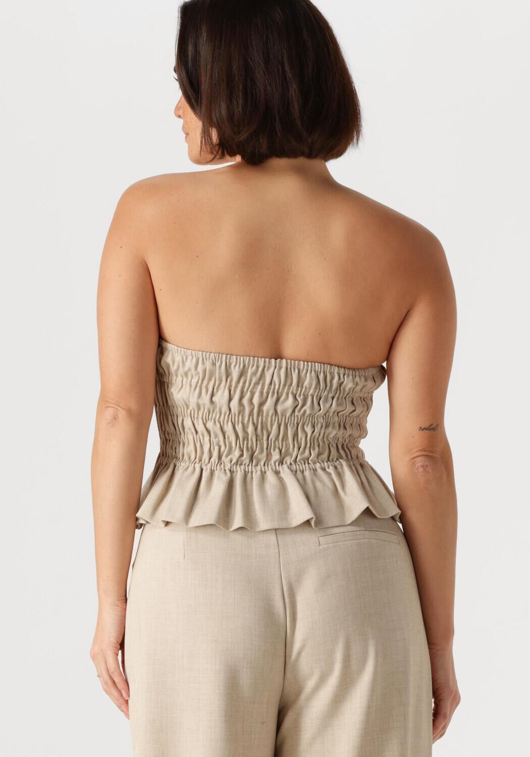 GESTUZ Dames Tops & T-shirts Gzdecy Corset Beige