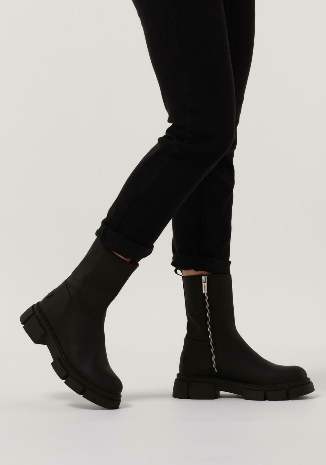 Zwarte SHABBIES Enkelboots 182020375 - large