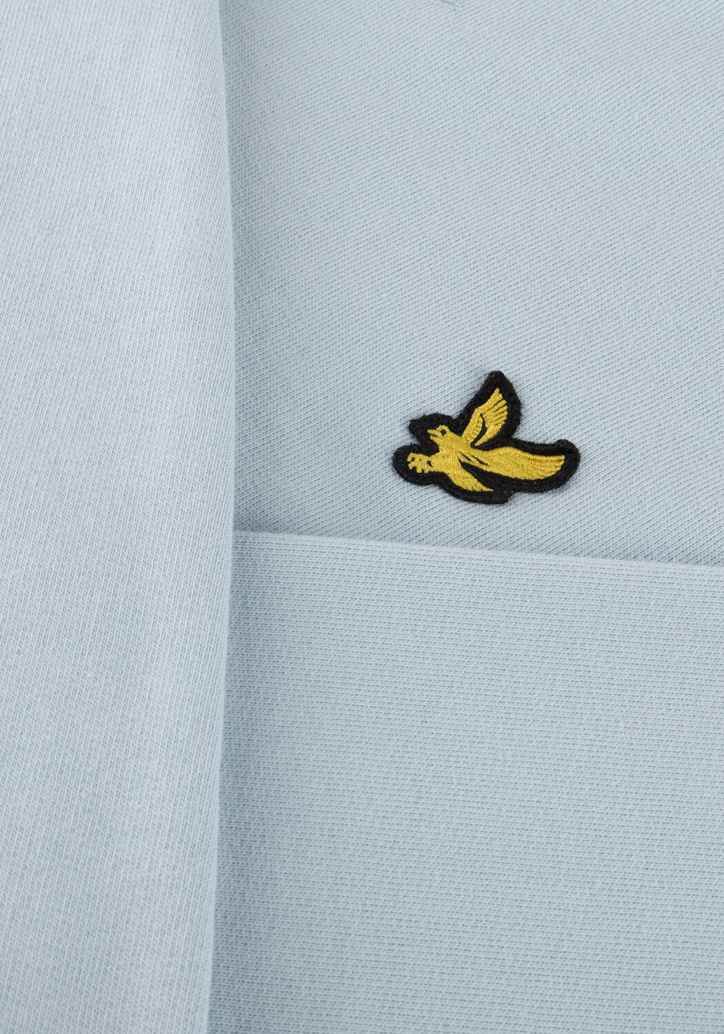 Lichtblauwe LYLE & SCOTT Sweater CREW NECK SWEATSHIRT - large