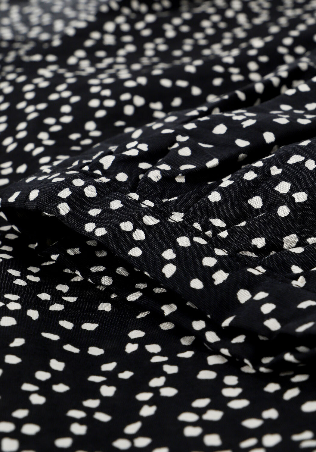 Zwarte MSCH COPENHAGEN Top LETTY LADONNA 3/4 TOP AOP - large