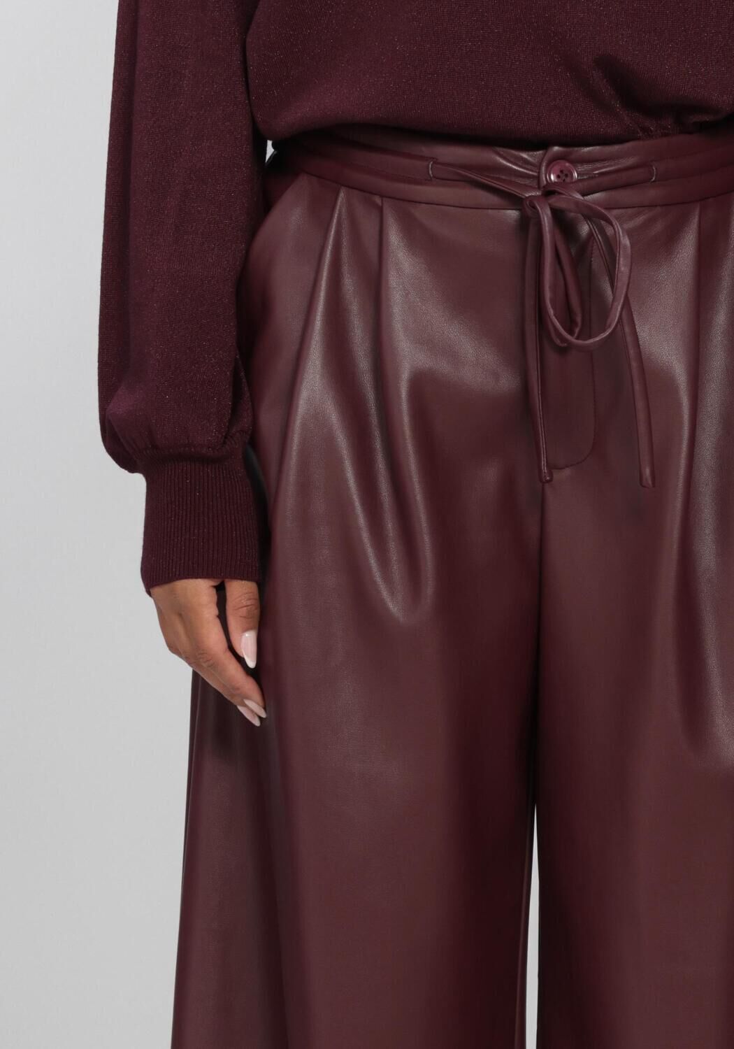 Bordeaux AMAYA AMSTERDAM Broeken THORNE PANTS - large