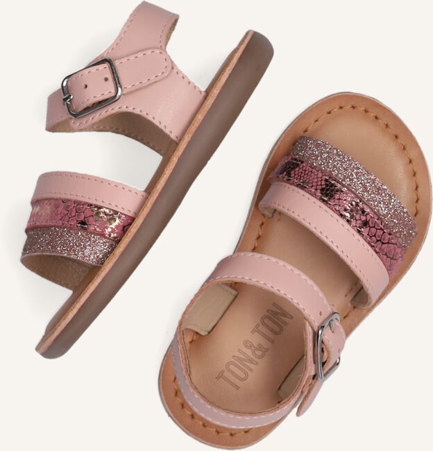 Roze TON & TON Platte sandalen PL_OM004 Roze TON & TON Platte sandalen PL_OM004 - large
