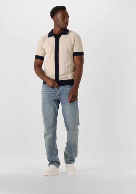 Beige BUTCHER OF BLUE Polo RIPLEY KNIT CT SHIRT - large