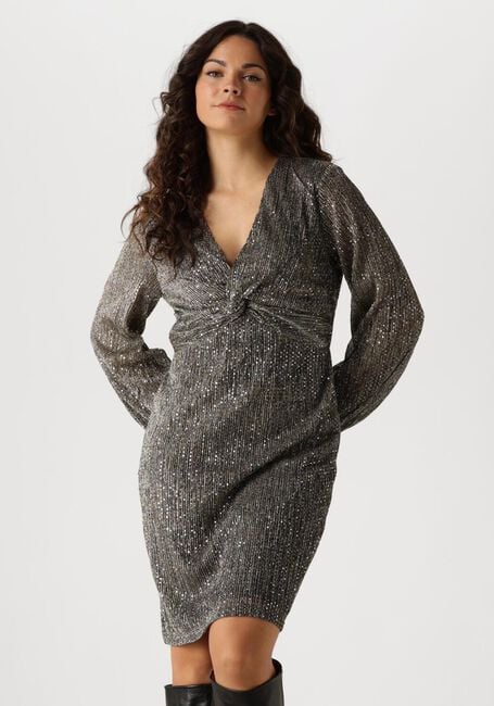Gouden AAIKO Mini jurk GWEN MESH PES 180 - large