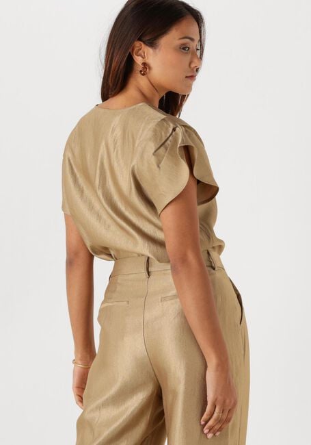 Gouden AAIKO Top MINNY SHIMMERY VIS 512 - large