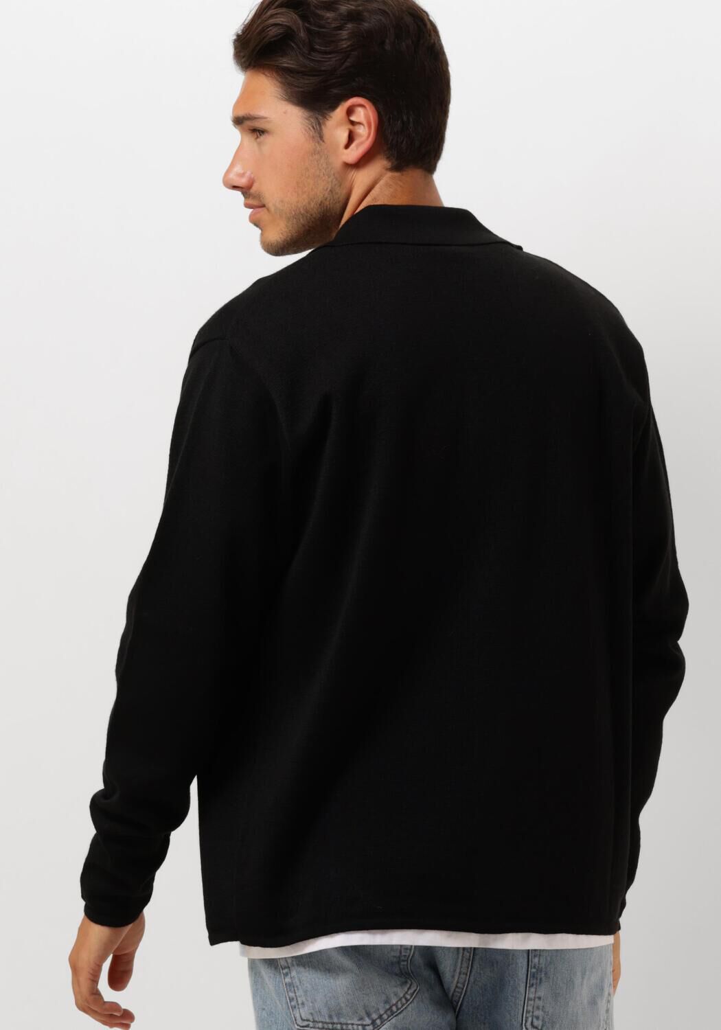 FORÉT Forét Heren Truien & Vesten Craft Cardigan Zwart